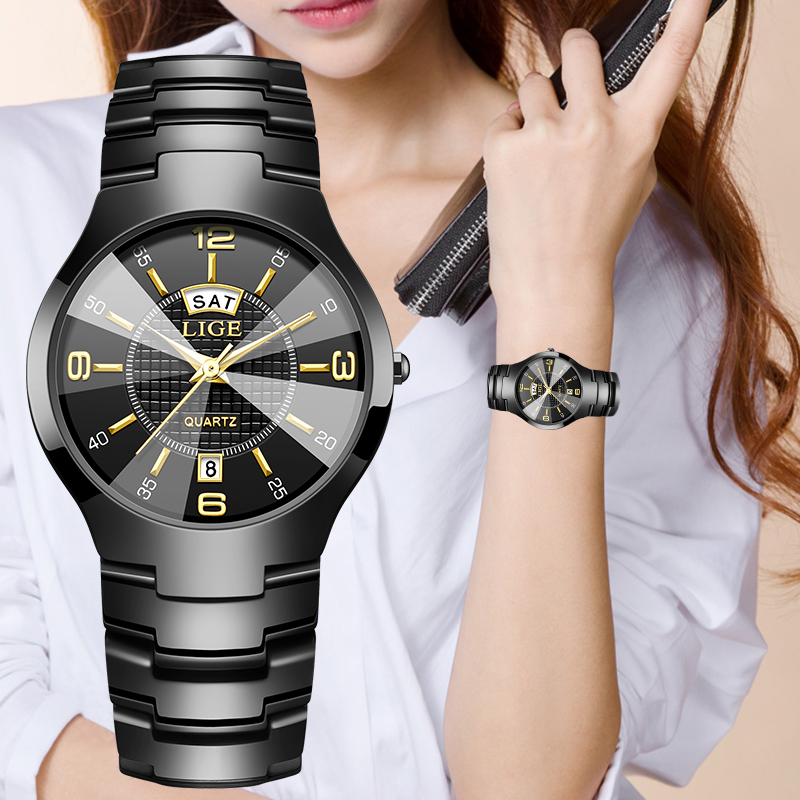Luxury Women'S Watch - LIGE Moda Zarif kadın Kol Saati