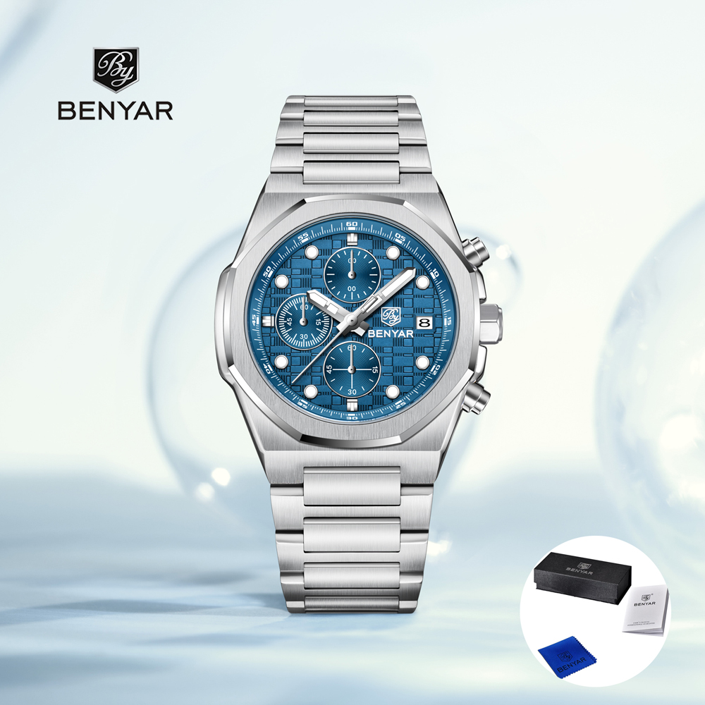 Luxury Watch Design - 2025 Yeni BENYAR Erkek Saatleri Lüks