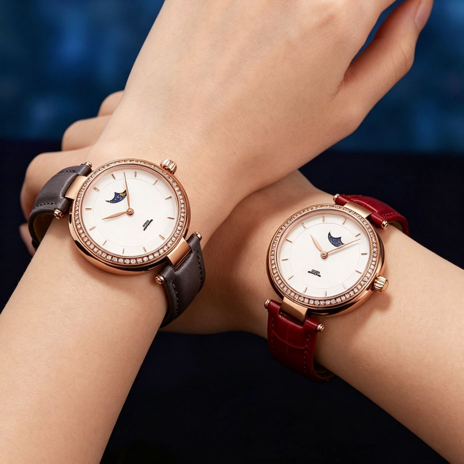 Sapphire Crystal Display - Beijing Watch vintage saatler kadın iskelet