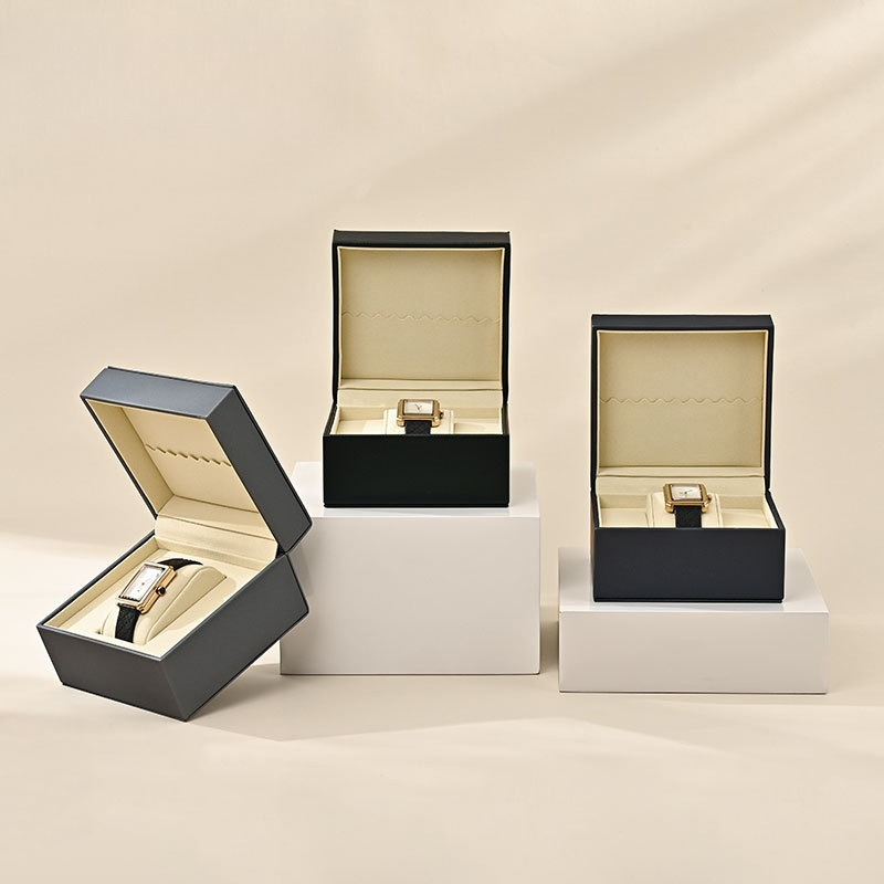 Luxury Watch Collection Box - Lüks Saat Kutusu PU Deri Kol
