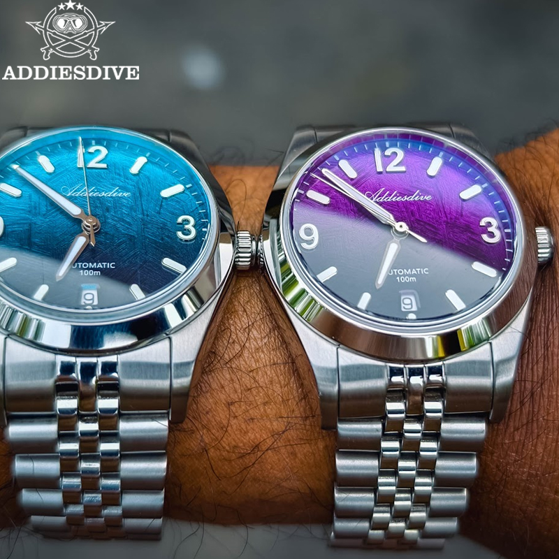 Luxury Watch Collection Box - ADDIESDIVE Yeni Otomatik Mekanik Saat AD2547
