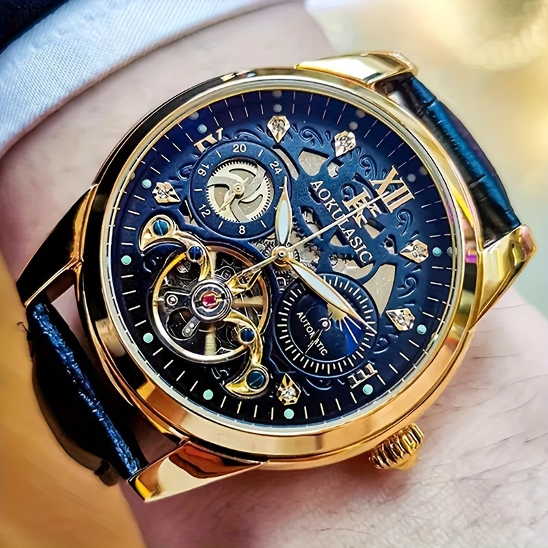 Luxury Watch Value - Erkekler için Büyük Tourbillon Tam Otomatik