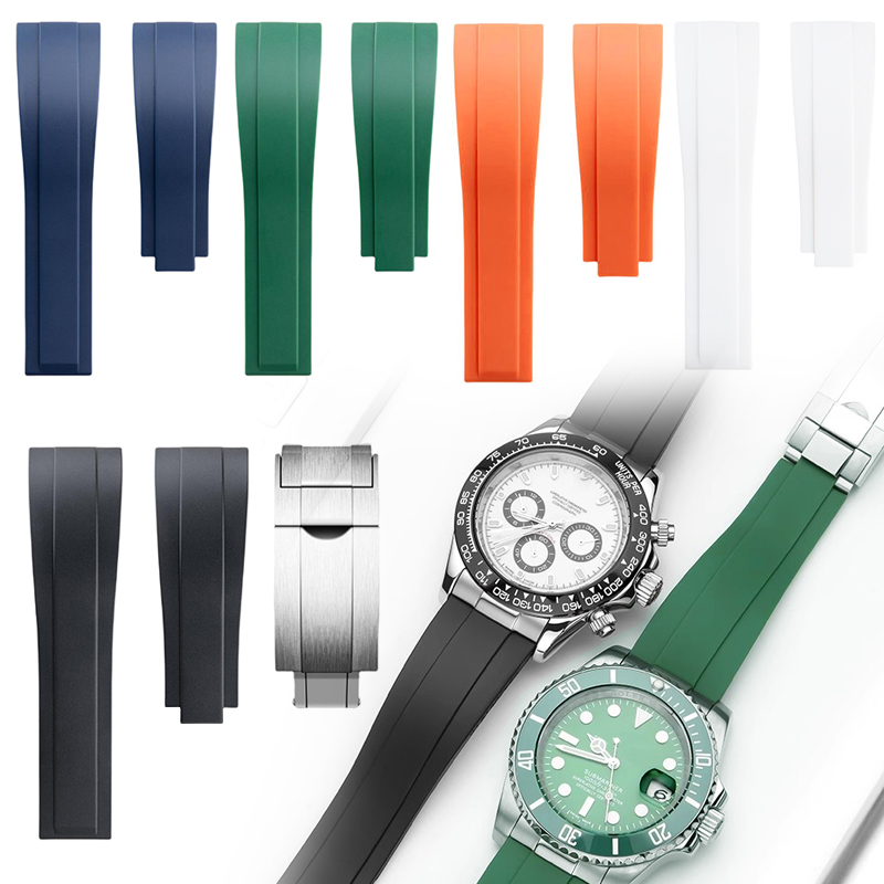 Luxury Watch Omega - 20mm 21mm 22mm Silikon Kauçuk Saat