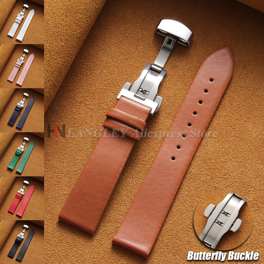 Dress Watch Ultra Thin - 12/14/16/18/19/20/21/22mm Dana Derisi saat kayışı Ultra-ince