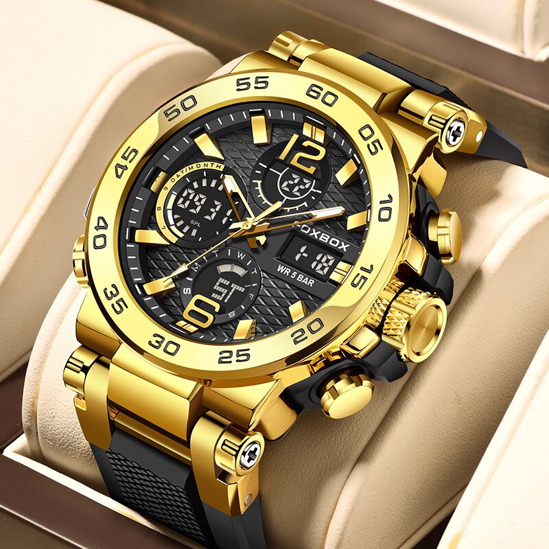 Luxury Watch Collection Box - FOXBOX iş izle erkekler moda dalgıç