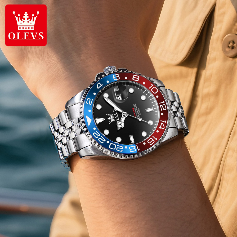 OLEVS 5657 Orijinal Marka Erke - Luxury Watch Moon Phase incelemesi ve fiyatı