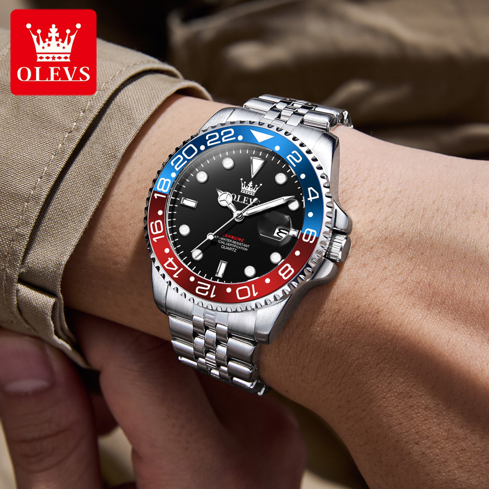 OLEVS 5657 Orijinal Marka Erke - Luxury Watch Moon Phase incelemesi ve fiyatı