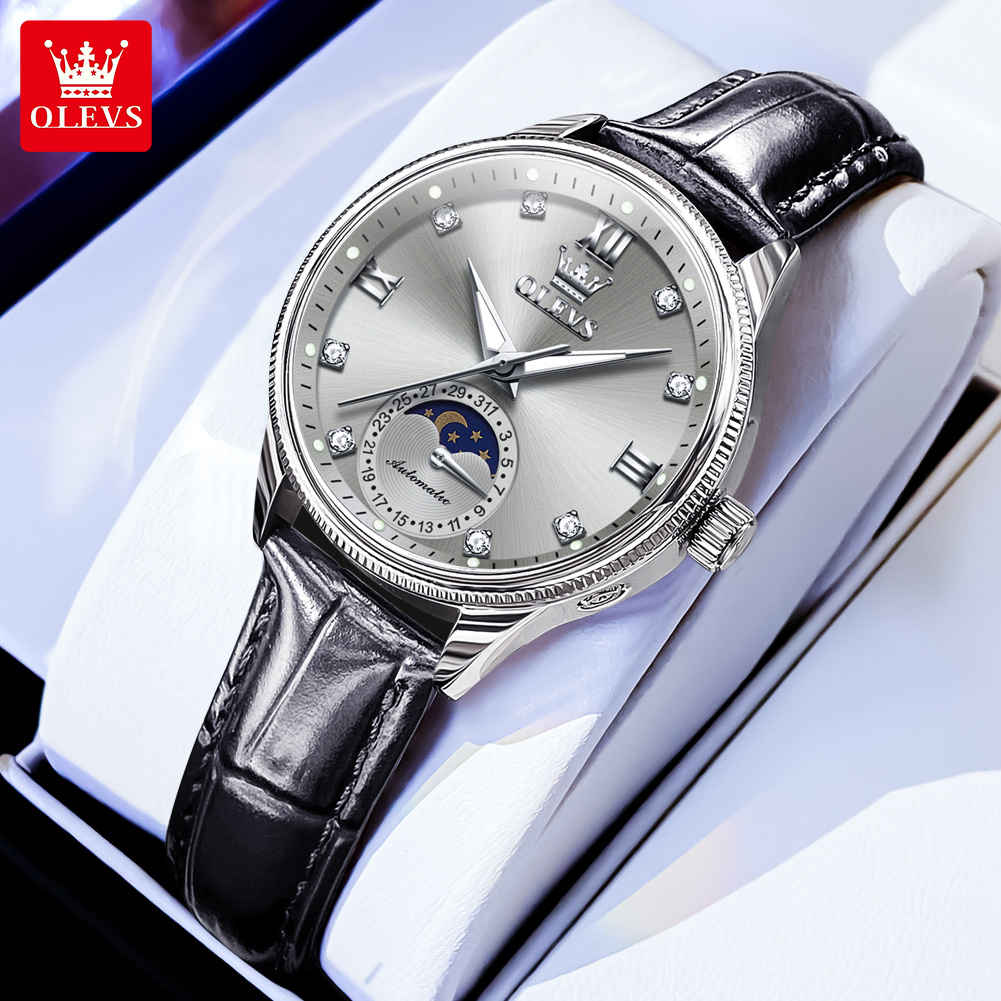 OLEVS Ay Evreleri Moda Kadın S - Luxury Watch Moon Phase incelemesi ve fiyatı