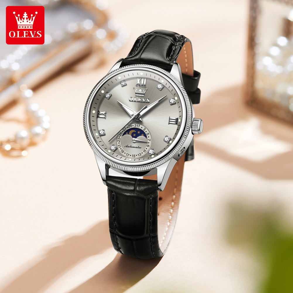 OLEVS Ay Evreleri Moda Kadın S - Luxury Watch Moon Phase incelemesi ve fiyatı