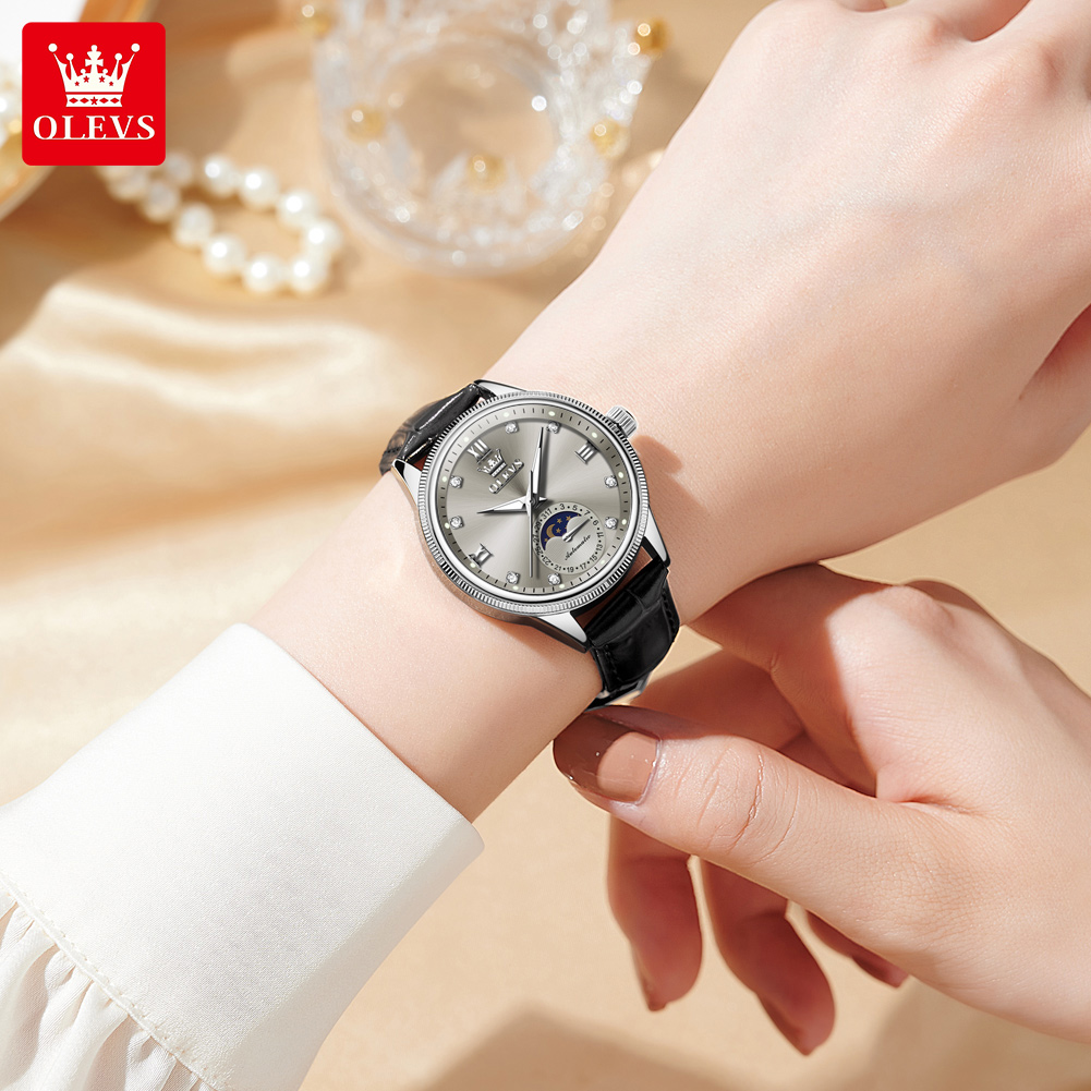 OLEVS Ay Evreleri Moda Kadın S - Luxury Watch Moon Phase incelemesi ve fiyatı