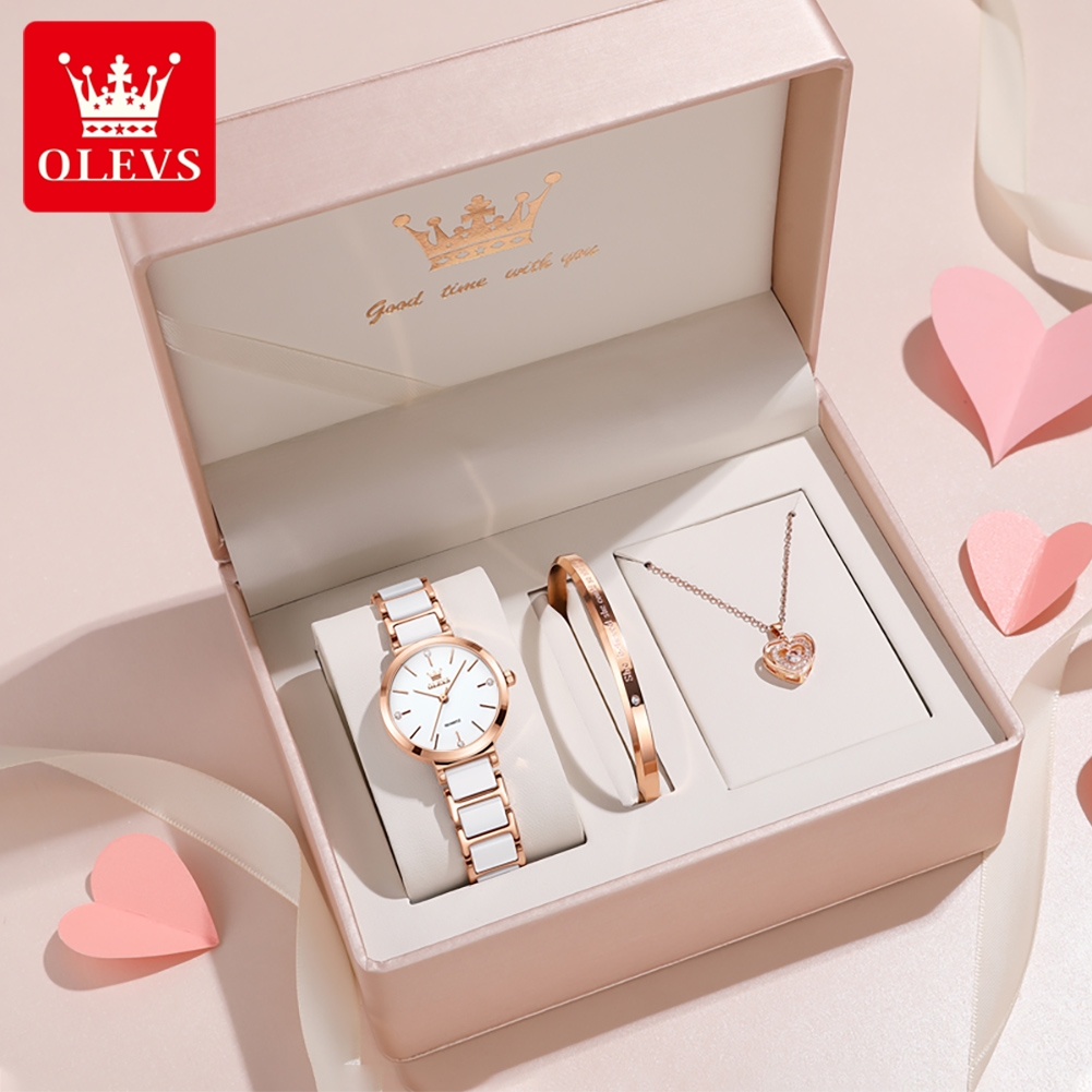 OLEVS Kadın Saati 5877 Lüks Za - Luxury Women'S Watch incelemesi ve fiyatı