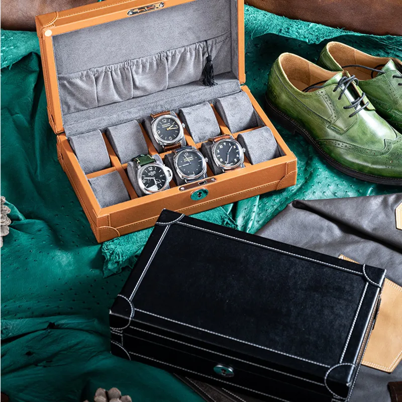 Hafif Lüks Deri Saat Organizat - Luxury Watch Collection Box incelemesi ve fiyatı