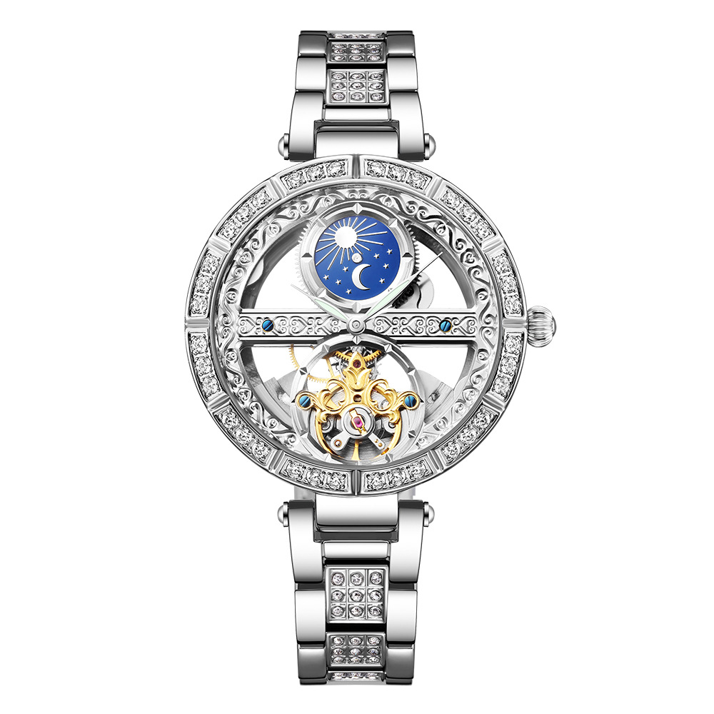 Bayanlar Izle Otomatik Kadın L - Luxury Watch Moon Phase incelemesi ve fiyatı