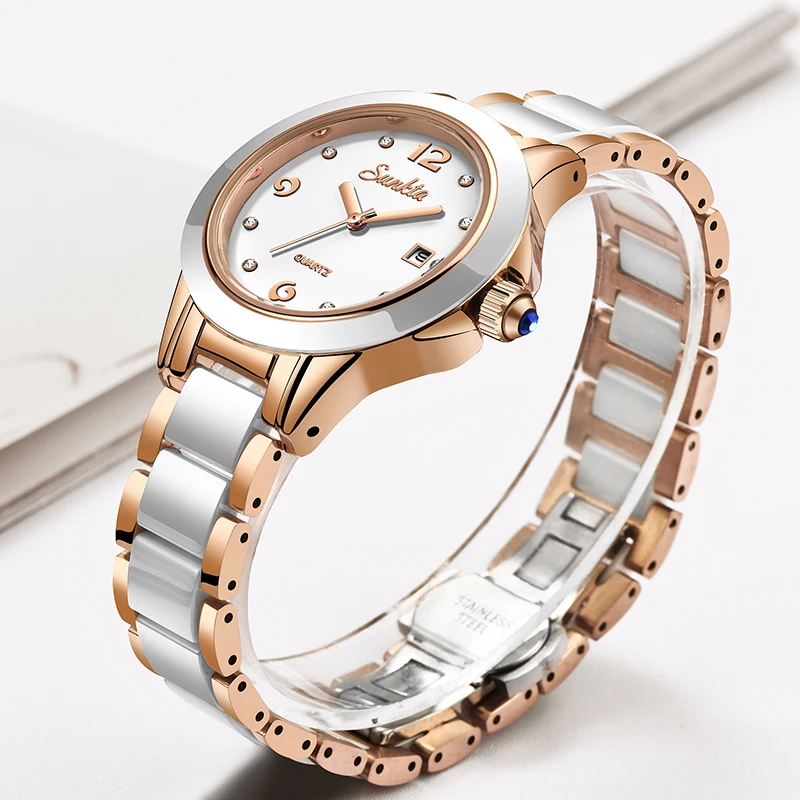 Sunkta Moda Rahat Kuvars Kadın - Luxury Women'S Watch incelemesi ve fiyatı