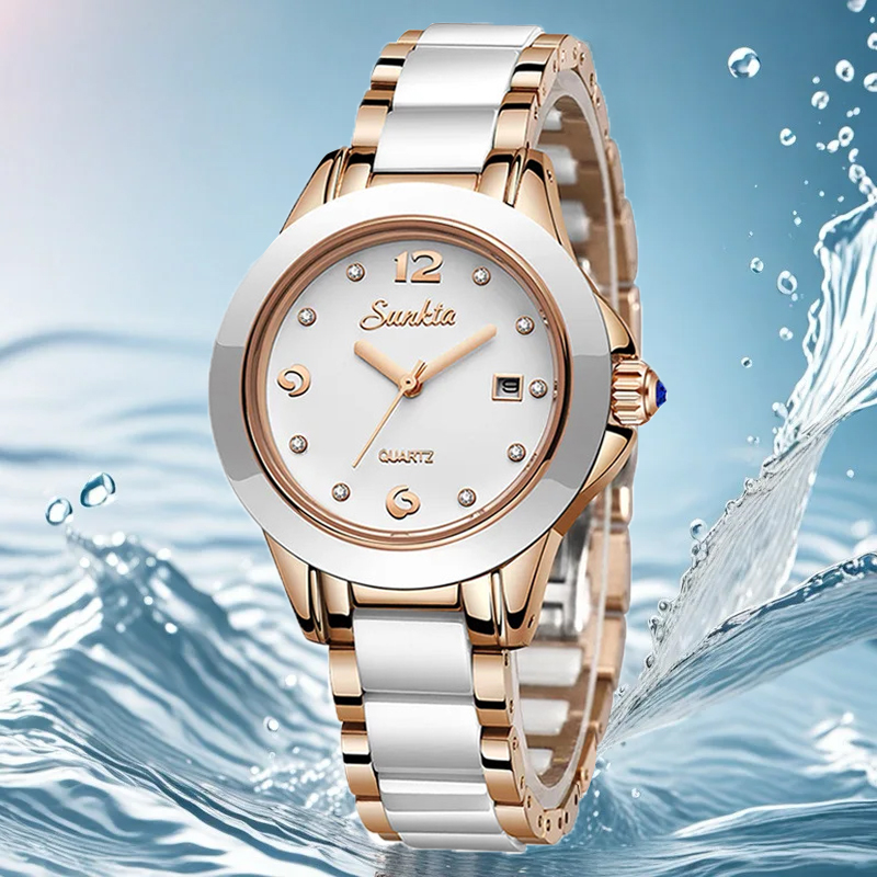 Sunkta Moda Rahat Kuvars Kadın - Luxury Women'S Watch incelemesi ve fiyatı