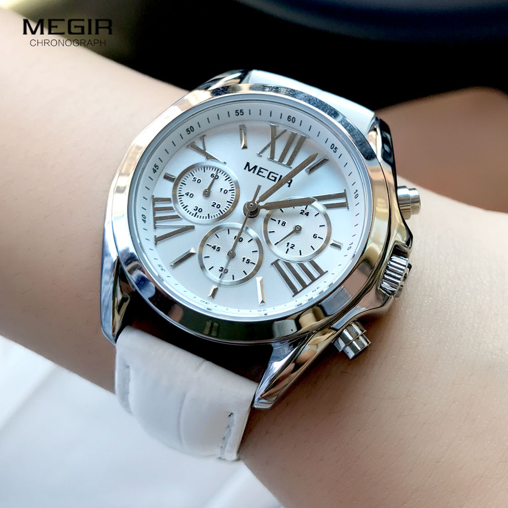 MEGIR2019 yeni lüks deri İzle  - Luxury Watch Brand For Women incelemesi ve fiyatı