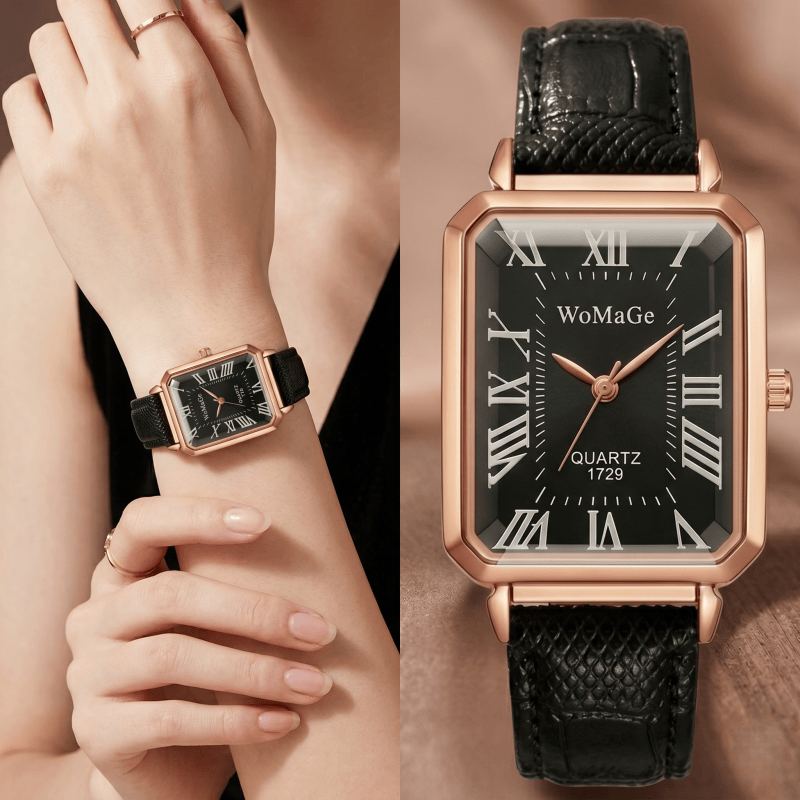 Moda Dikdörtgen Kuvars Saatler - Luxury Watch Brand For Women incelemesi ve fiyatı
