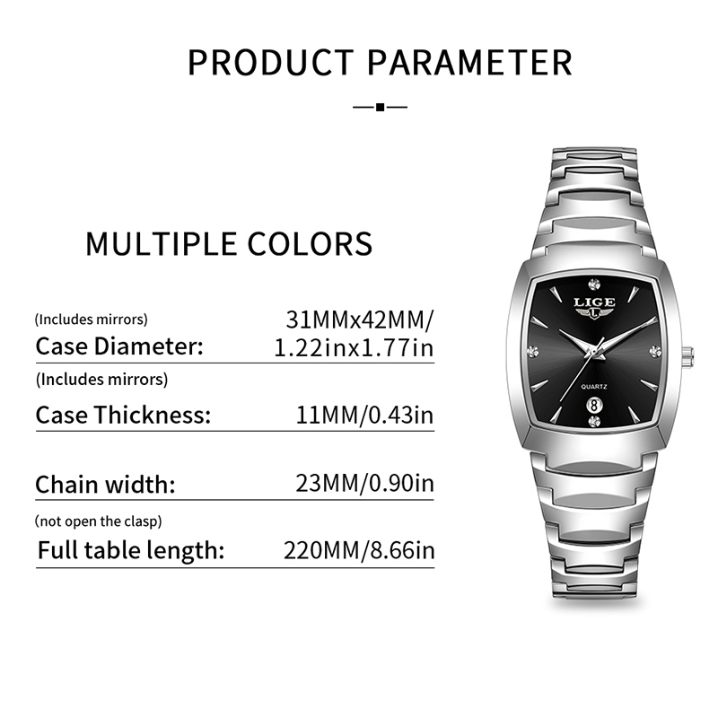 LIGE İzle kadın İş Lüks Bayanl - Luxury Women'S Watch incelemesi ve fiyatı