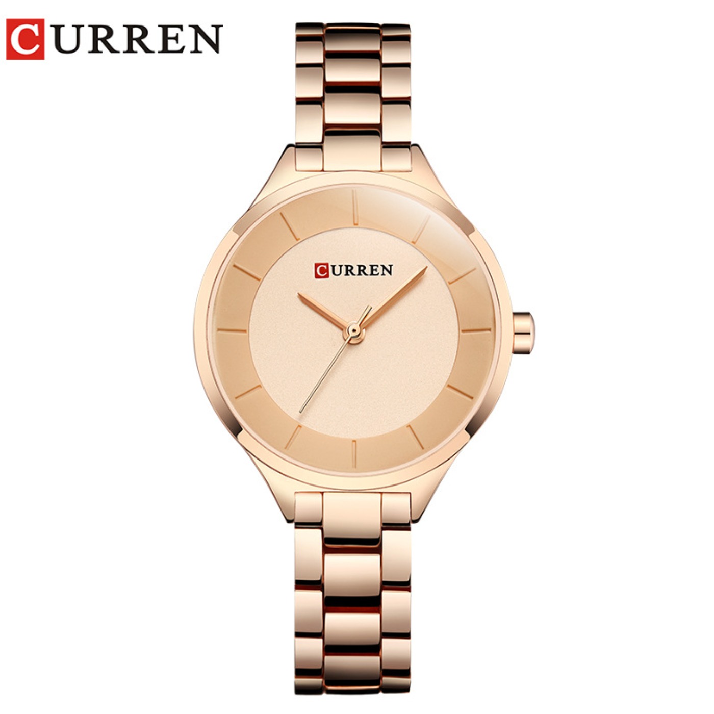 CURREN Yeni Basit Kadın Bilezi - Luxury Women'S Watch incelemesi ve fiyatı