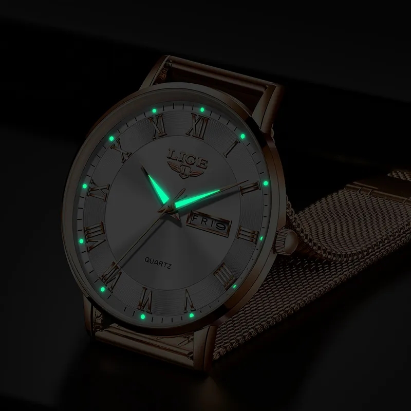 LIGE Moda Kadın Izle Üst Marka - Dress Watch Ultra Thin incelemesi ve fiyatı
