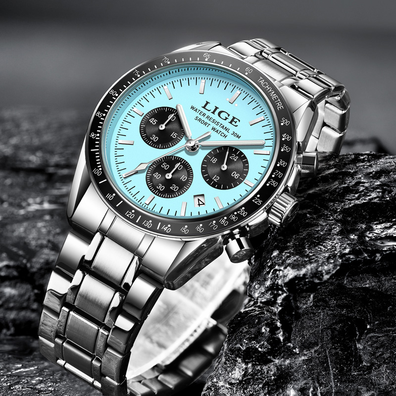LIGE Üst Marka Lüks Yeni Erkek - Luxury Watch Collection Box incelemesi ve fiyatı