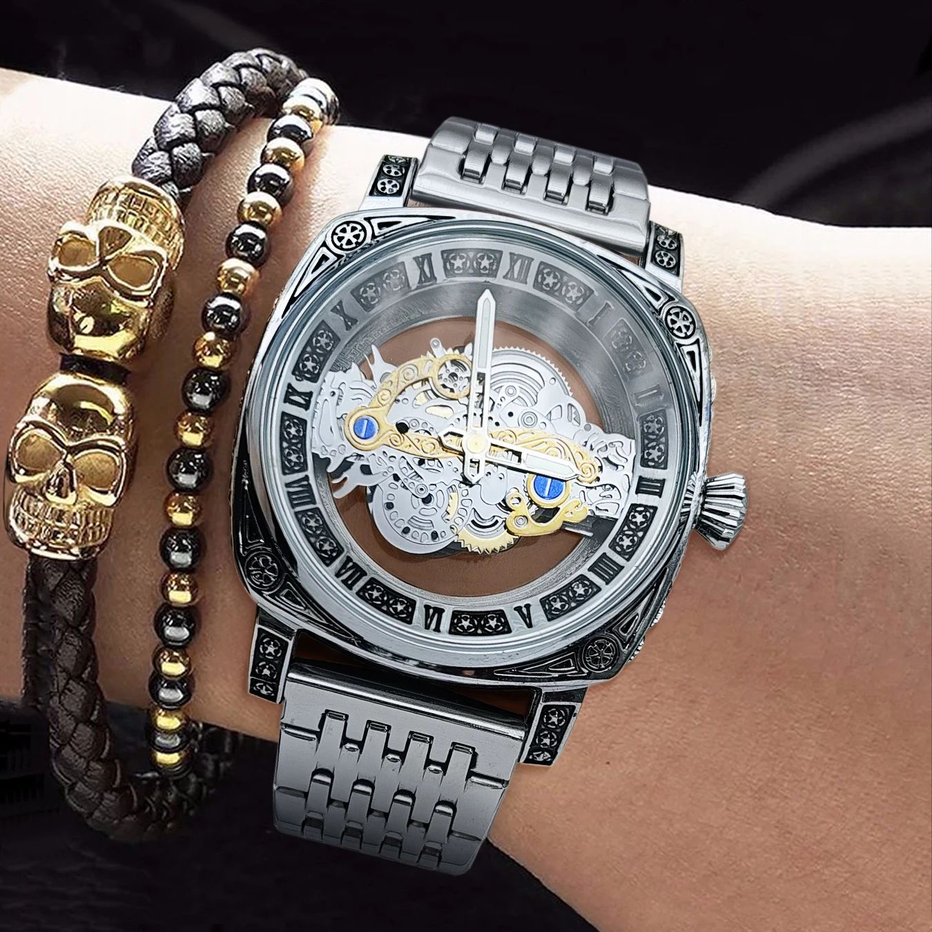 Erkek Saati, Kare Üst Düzey İş - Luxury Watch Value incelemesi ve fiyatı